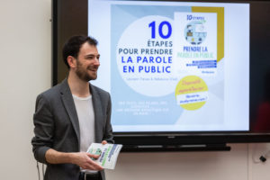 Lancement du livre : 10 étapes pour prendre la parole en public
